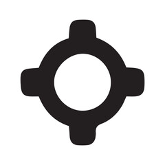 Fototapeta premium gear wheel vector