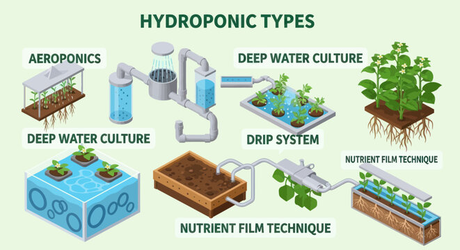 Hydroponic Systems for Soilless Plant Growth.