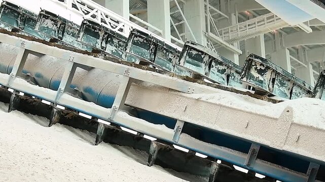 The process of extracting potash salts from natural deposits that are used for the production of potash fertilizers.