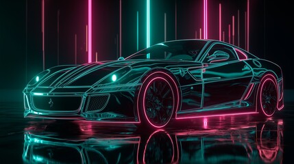 未来的スポーツカー