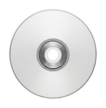 Rewritable DVD-RW with a matte finish.