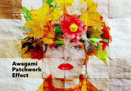 Awagami Patchwork Photo Effect
