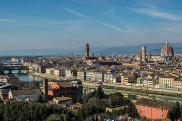 Fototapeta premium panorama of florence
