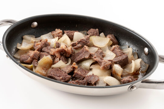 牛肉とタマネギの炒め物