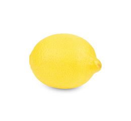 Lemon isolated on white background
