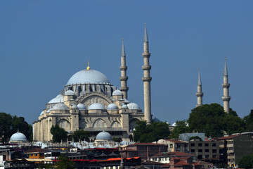 Fototapeta premium Suleymaniye Mosque in Istanbul, Türkiye