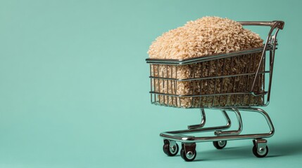 Natural brown rice representing clean eating and simple nutrition.