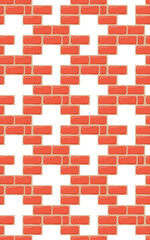 Brick square pattern wall decoration building home background