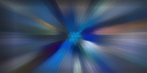 abstract blue background with rays