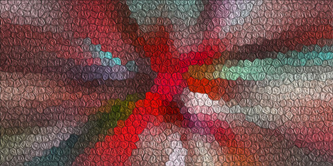 close up of a red carpet