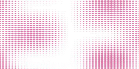 white polka dots pattern over hot pink useful as a background good effect © nike