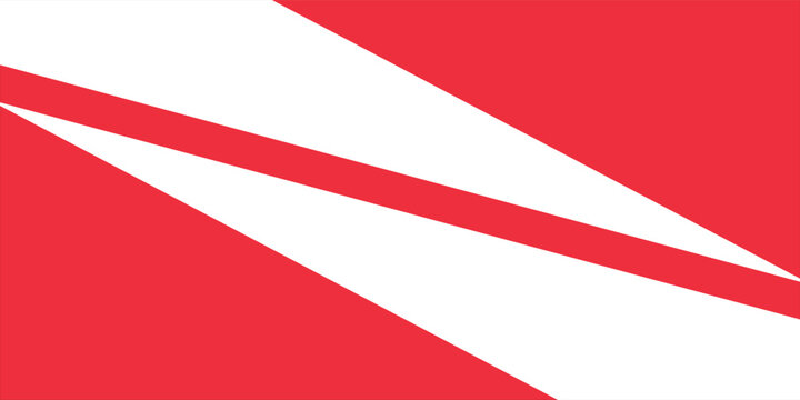 Abstract red and white paper cut background with empty space design. eps new vector