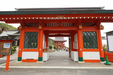 宮崎　鵜戸神宮　楼門