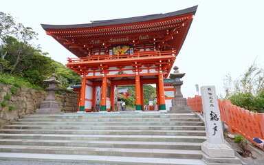 宮崎　鵜戸神宮　楼門