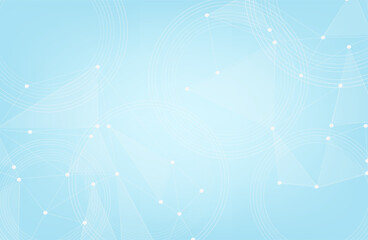 Fototapeta premium abstract background with lines and dots. vertical lines on the background. 3D Abstract Mesh Background with Circles, Lines and Shapes. Social network or business analytics representation.