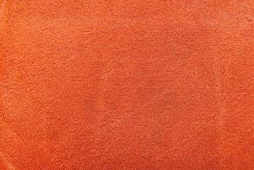 Soft brown fluffy fabric texture or background © Irina