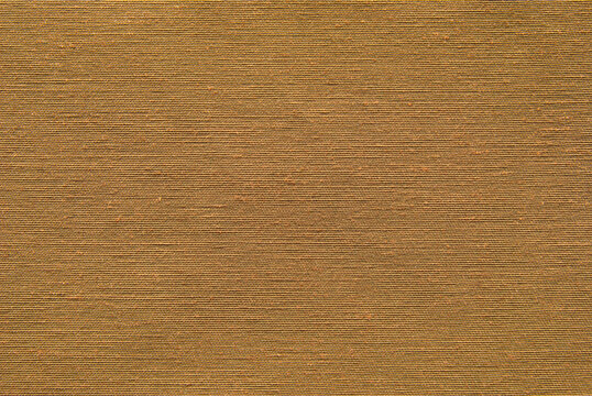 Brown cotton drill fabric pattern close up as background