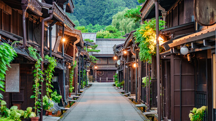 Takayama, Japan at the Historic Sannomachi Street © SeanPavonePhoto