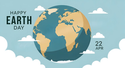 Celebrate earth day with a stunning visual of our beautiful planet promoting environmental awareness and sustainability on april 22nd every year