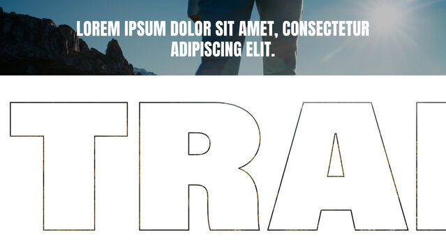Transition with Text Animations