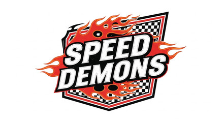 Speed Demons Racing Logo Design. © ardi