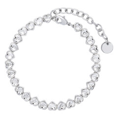 Obraz premium Diamond bracelet in love concept with a chain