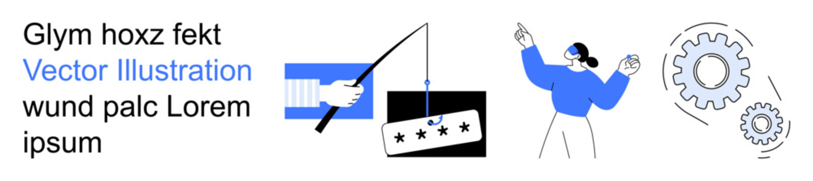 Cybersecurity, phishing prevention, identity protection, user authentication, technology risks, info security. phishing, secure access human error. Cybersecurity and phishing prevention concepts