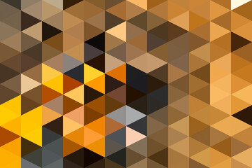 Fototapeta premium a digital abstract artwork featuring a pattern of colorful geometric triangles, commonly used for creative purposes, modern branding, annual report covers, brochures, or digital media