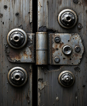 Rusty Hinge Detail