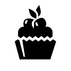 Bakery Icon Pastry and Dessert Line Illustration