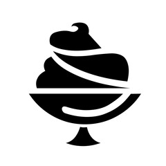 Bakery Icon Pastry and Dessert Line Illustration