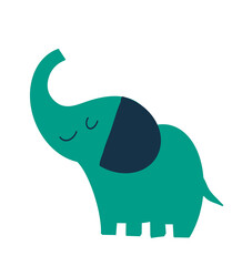 elephant icon vector illustration