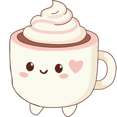 cup of coffee with cake