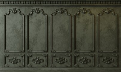 Obraz premium Extra large background arch cabinet wall