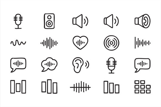 Recording and broadcast outline symbols for digital platforms