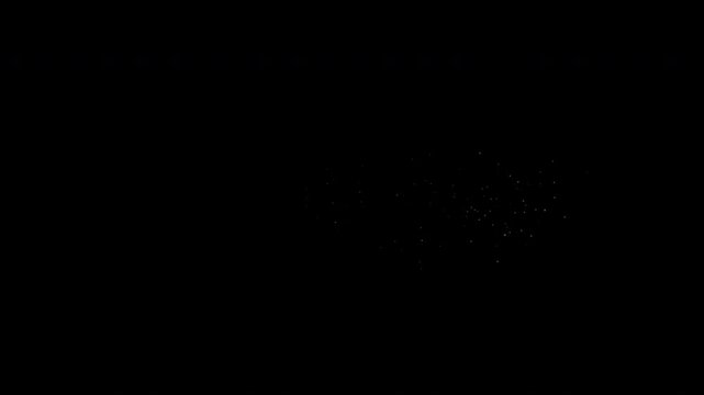Black background with no objects