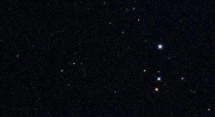 Fototapeta premium Celestial Symphony of Stars in the Vast Cosmic Blackness