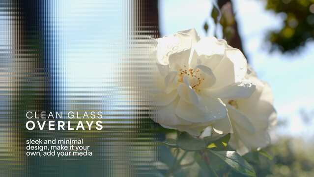 Minimal Glass Overlay Panels