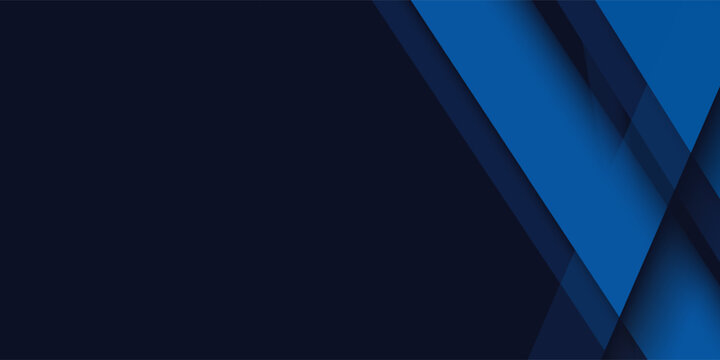 Dark blue modern business abstract background. Vector illustration design for presentation, banner, cover, web, flyer, card, poster, wallpaper, texture, slide, magazine, and powerpoint