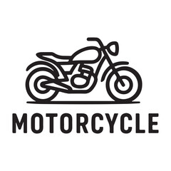 Obraz premium Set of motorcycle logos. Collection of custom motorcycle vector illustrations. Chopper, sportbike, and cafe racer logos.