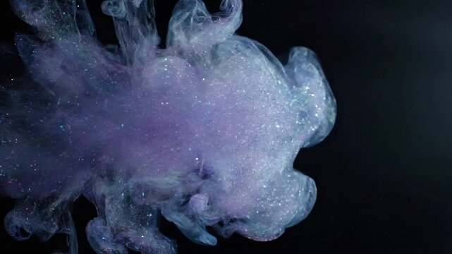 Abstract Magical Vapors Showcase the purely abstract beauty and dreamlike quality of the iridescent fog, devoid of any discernible forms or objects.