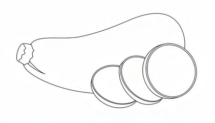 zucchini sketch 