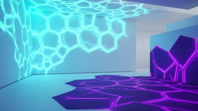 Seamless Loop Animation Highlight the continuous, repeating nature of the light pulse for easy integration.