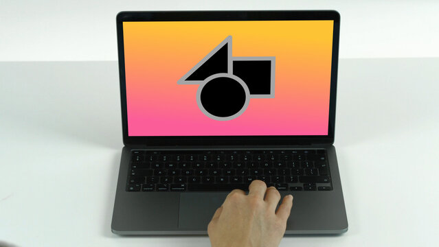 Laptop 46 Zoom Out &ndash; Editable Laptop Display Mockup Templates, Modern Screens, Digital Device Presentations for Web, UI, App, Branding and Product Showcase