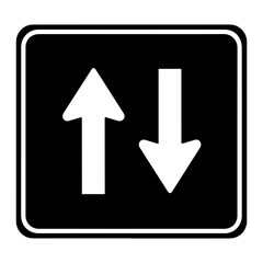 Opposite Direction Arrows