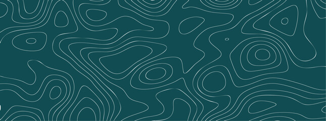 Topographic  Background Vector,  Contour Lines Minimalist Pattern for Outdoors and Adventure Design © shoab