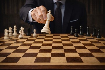 Strategic decision on the chessboard