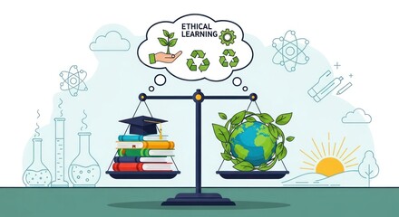 Ethical Learning Balance: Education vs. Environmental Sustainability