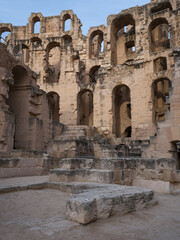 Naklejka premium The Roman Giant: The Colosseum of El Jem in Tunisia
