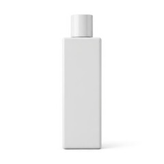 Elegant minimalist perfume bottle with white pump spray top